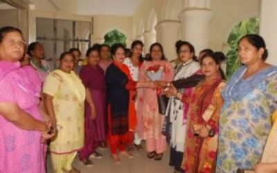 महिला कांग्रेस ने किया किट्टू ग्रेवाल को सम्मानित