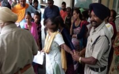 सिविल अस्पताल से गायब हुआ महिला का पर्स, हंगामा