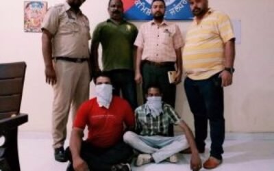 नशीले टीको के साथ दो को पुलिस ने किया काबू