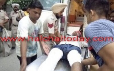 नाभा जेल से पेशी पर आए हैरोईन तस्कर को फायरिंग कर छुड़ा ले गए साथी