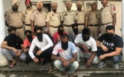 फगवाड़ा में दहशत फैलाने वाले 9 को किया पुलिस ने काबू