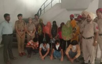 जालंधर पुलिस ने ट्रैप लगा कर किया सैक्स रैक्ट का पर्दाफाश, दस गिरफ्तार