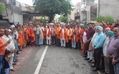 फगवाड़ा में एतिहासिक जीत के बाद सुखचैन साहिब में नतमस्तक हुए सभी नवनिर्वाचित सदस्य