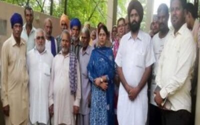 पंचायती चुनाव की तैयारियों संबंधी बलवीर रानी सोढी ने गांव पांछट में की वर्करों से बैठक