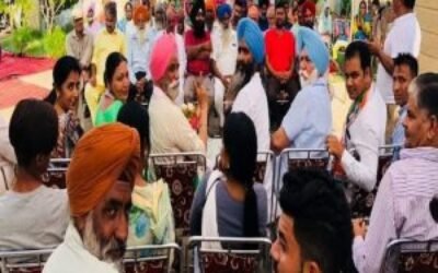 जोगिन्द्र सिंह मान ने गाँव अकालगढ़ में की चुनावी बैठक