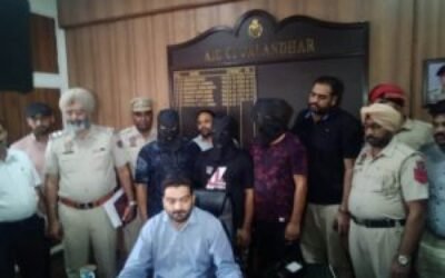 क्रत्ल केस में वाछिंत तीन कुख्यात गैंगस्टर काबू