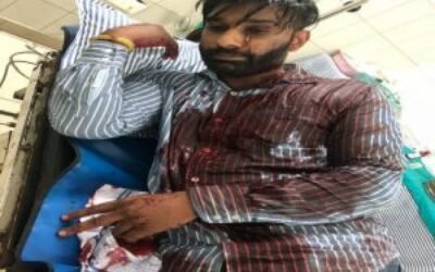 जालंधर के ट्रांसपोर्ट नगर में शराब ठेके के कारिदें से गोलियां चला कैश लूटा