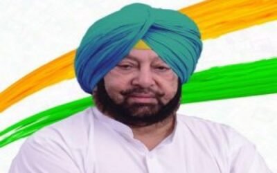 पंजाब के मुख्यमंत्री कैप्टन अमरिंदर सिंह ने किया बाढ़ प्रभावित ईलाकों का दौरा