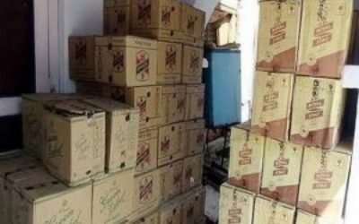 जालंधर पुलिस की चतुराई ने पकड़ी चार सौ पेटी अवैध शराब