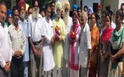 जोगिन्द्र सिंह मान ने साहनी सहित आस-पास के गांवों के शीघ्र विकास का दिया आश्वासन