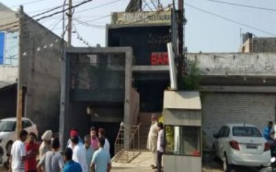 टच बीयर बार में लगी आग, रात गुज़ारने आए प्रेमी जोड़े की मौत