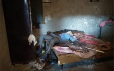 बर्जुग को बेरहमी से तेज़धार हथियारों से काटा