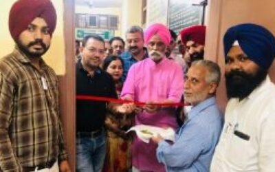 पूर्व मंत्री मान ने सिविल अस्पताल में किया स्कैन सैंटर का उद्घाटन