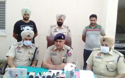 एसएसपी चाहल की टीम इन फुल एक्शन, नाज़ायज़ हथियारों के साथ युवकों को किया काबू