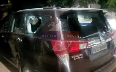 पंजाब भाज़पा के प्रधान पर हमला, गाड़ी को तोड़ा बरसाए ईंट पत्थर