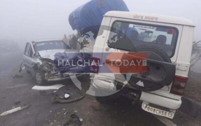 धुंध ने एक बार फिर से मचाया अपना कहर, फिल्लौर विच्च गडि्डयां च गडि्डयां वज्जियां