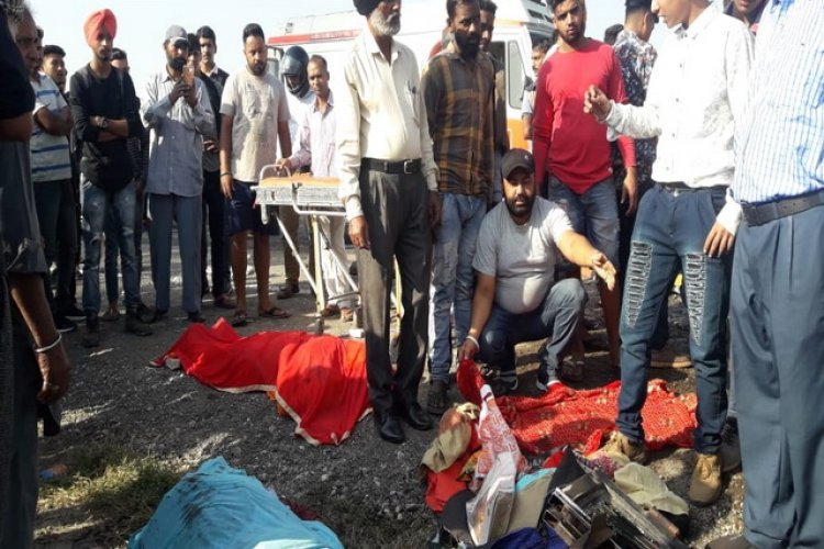 जालंधर – लुधियाना  हाईवे पर दर्दनाक हादसा, तीन की मौत