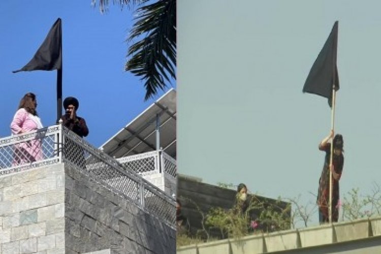 नवज़ोत सिंह सिद्ध ने फिर दिखाए तीखे तेवर, किसानी आंदोलन के हक में पटियाला और अमृत्सर घर पर लहराए काले झंडे