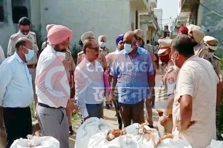 जालंधर में एक्साईज़ विभाग की बड़ी कारवाई, अवैध शराब की फैकट्री पर रेड