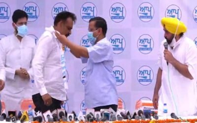 चंडीगढ़ खबरनामा की खबर पर केज़रीवाल की मोहर, पूर्व आई जी विज़य कुंवर हुए आप के