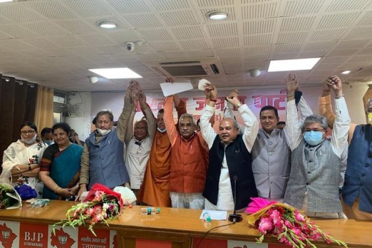 पुष्कर सिंह धामी चुने गए उत्तराखंड के नए सीएम, रविवार को राजभवन में होगा शपथ ग्रहण समारोह