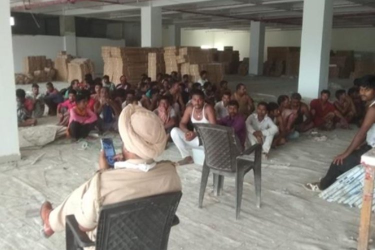 जालंधर में निर्माणधीन बी मार्ट में मज़दूर का कत्ल खून से लथपथ मिली लाश