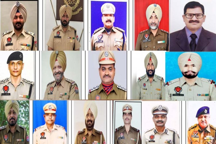 पंजाब पुलिस के इन अधिकारियों को किया जाएगा आज़ादी दिवस पर सम्मानित