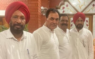 चरणजीत सिंह चन्नी को मुख्यमंत्री बनने पर विधायक धालीवाल ने दी बधाई