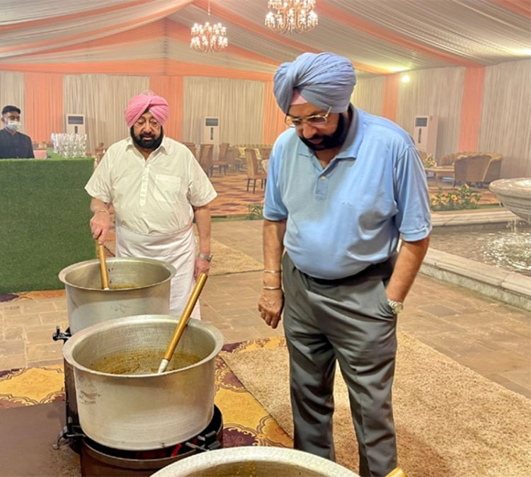 देश का नाम रौशन करने वालों के लिए कैप्टन ने खुद बनाया खाना और खुद उनकी थाली में परोसा