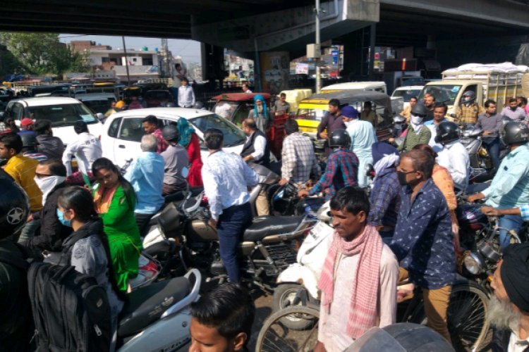 लुधियाना में ज़ोरदार प्रर्दशन, श्री गुरू नानक देव जी के बारे गलत टिप्पणी करने वाले की गिरफ्तारी की मांग