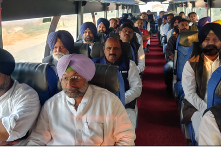 श्री सालासर धाम के लिए रवाना हुए सुखबीर बादल, कहा पंजाब की खुशहाली के लिए होगी कामना