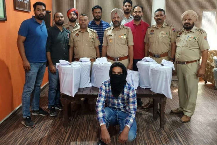 जालंधर देहाती पुलिस की बड़ी कामयाबी, 55 किलो काले माल के साथ नशा तस्कर को किया काबू