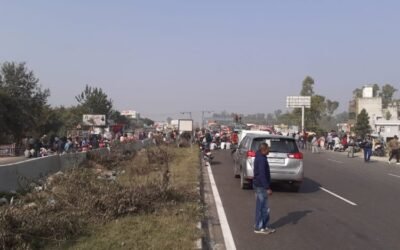 जालंधर से दिल्ली जाने वाले हो जाएं सावधान, फिल्लौर में हाईवे जाम