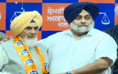 अकाली दल का पंजाब की राज़निति में बड़ा धमाका, इस नेता को करवाया अकाली दल में शामिल
