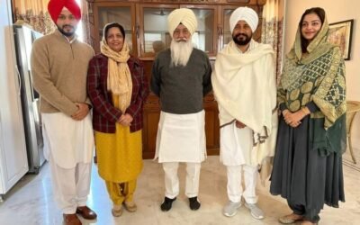 डेरा ब्यास मुखी बाबा गुरिंदर ढिल्लों से मिले पंजाब के मुख्यमंत्री चरनचजीत चन्नी