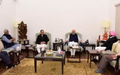 पंजाब में तीन पार्टियों का हुआ गठज़ोड़, भाज़पा , अमरिंदर व ढींढसा मिलकर लड़ेंगें चुनाव