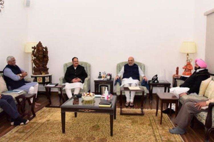 पंजाब में तीन पार्टियों का हुआ गठज़ोड़, भाज़पा , अमरिंदर व ढींढसा मिलकर लड़ेंगें चुनाव