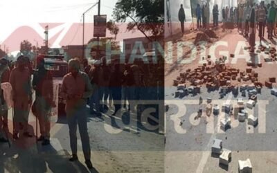 धार्मिक स्थान के कब्जें को लेकर विवाद, पुलिस पर चली ईंटे