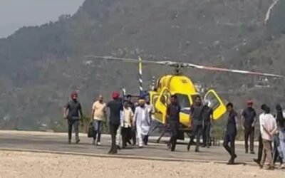 सरकारी हेलीकॉप्टर पर हिमाचल गए भगवंत मान को विपक्ष ने लिया आड़े हाथ