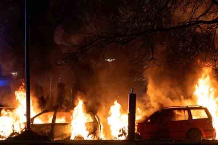 झोपड़ी में आग लगने से जिंदा जल गए एक ही परिवार के 7 लोग