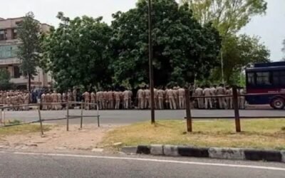 चंडीगढ़ में बनने ज़ा रहे सिंघू बार्डर जैसे हालात, पुलिस ने की सख्त बैरीकेंटिग