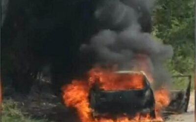 पंजाब के इस शहर में धू धू कर जली Alto कार, पढ़े क्या है पूरा मामला