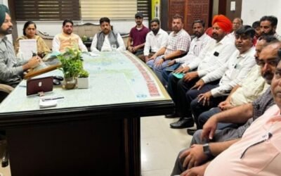 अधिकारियों के धरने के कुछ घंटे पहले ही आप विधायक ने किया यह काम