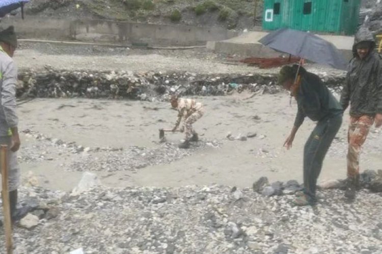 श्री अमरनाथ गुफा के पास फिर बने बाढ़ जैसे हालात, रेस्कियू कर 4000 के करीब लोगों को पहुंचाया सुरक्षित स्थान पर