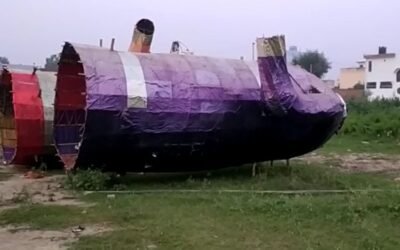 भगवान राम का नारा लगाने वाली भाज़पा भगवान राम के ही त्यौहार के खलल पर चुप्प