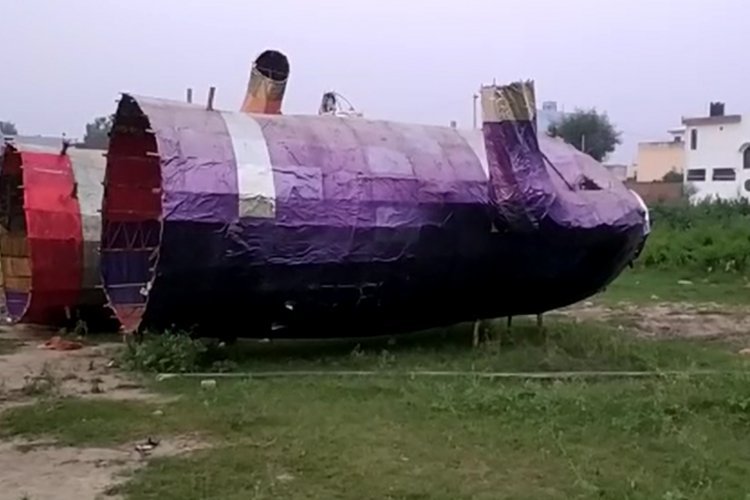 भगवान राम का नारा लगाने वाली भाज़पा भगवान राम के ही त्यौहार के खलल पर चुप्प