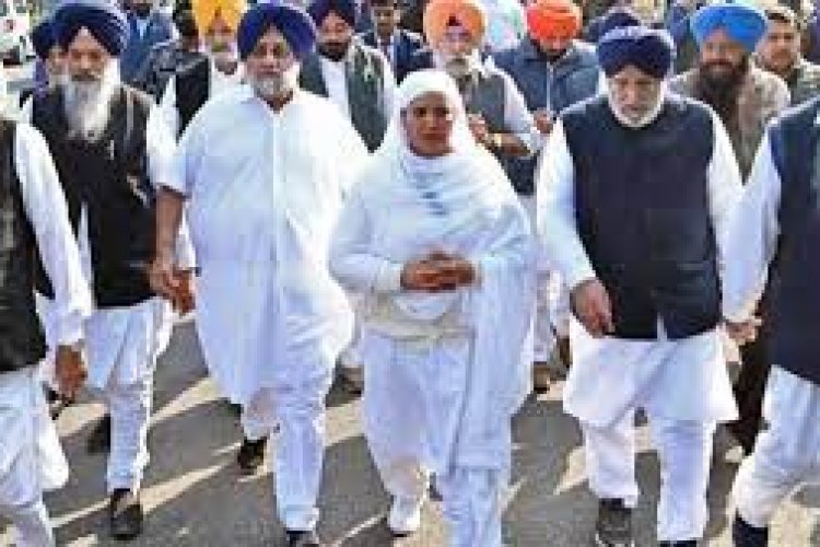 पंजाब में अकाली दल का बड़ा एक्शन , बीबी जागीर कौर को किया सस्पैंड