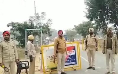 Sidhu Moosewala के घर के बाहर पुलिस ने एकाएक बढ़ाई सुरक्षा