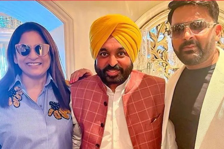 ਮੁੰਬਈ ਦੌਰੇ ਦੇ ਦੂਸਰੇ ਦਿਨ ਮੁੱਖ ਮੰਤਰੀ ਭਗਵੰਤ ਮਾਨ ਨੇ ਕੀਤੀ  , ਕਪਿਲ ਸ਼ਰਮਾ ਨਾਲ ਕੀਤੀ ਮੁਲਾਕਾਤ