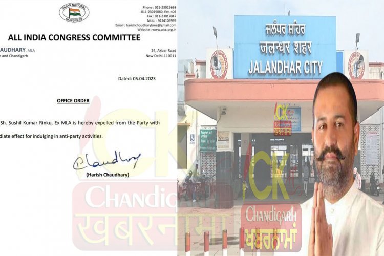 AAP में शामिल होने से पहले ही कांग्रेस का रिंकू को झटका, किया पार्टी से बाहर